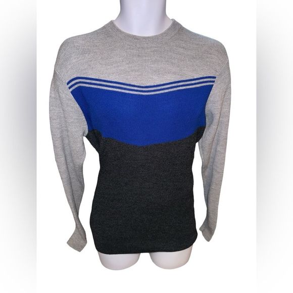 Peter Millar Apres Ski Crewneck Sweater in Dark‎ Cobalt - Picture 1 of 12